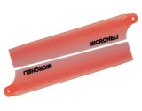 Microheli Reflective Plastic Main Blade 85mm (ORANGE) - BLADE NANO CPX/CPS/S2/S3